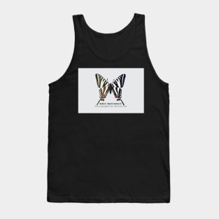 Zebra Swallowtail Tank Top